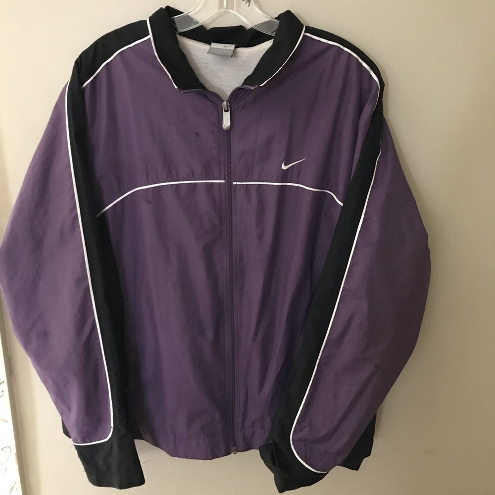 Purple/black NIKE sweater